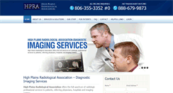 Desktop Screenshot of highplainsradiology.com